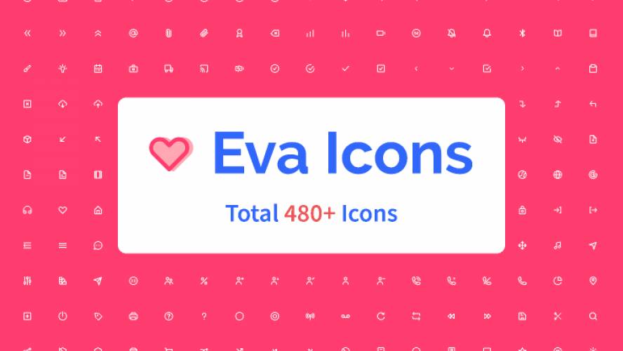 Figma Icon Design System - Eva Icons