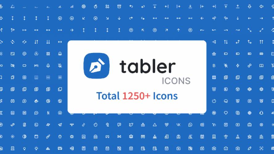 Figma Icon Design System - Tabler Icons
