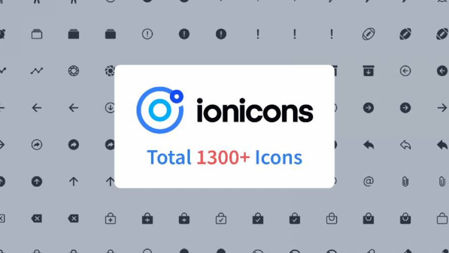 Figma Icon Design System (Ionicons)