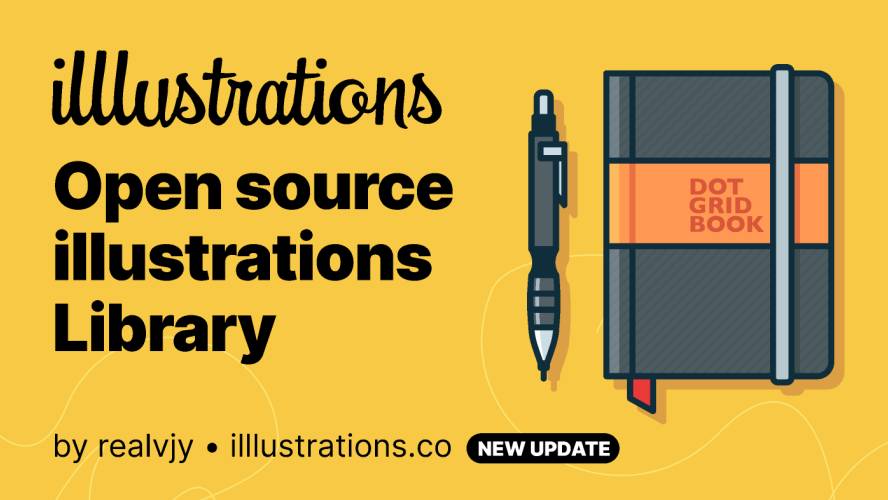 Figma Illustrations open source library kit