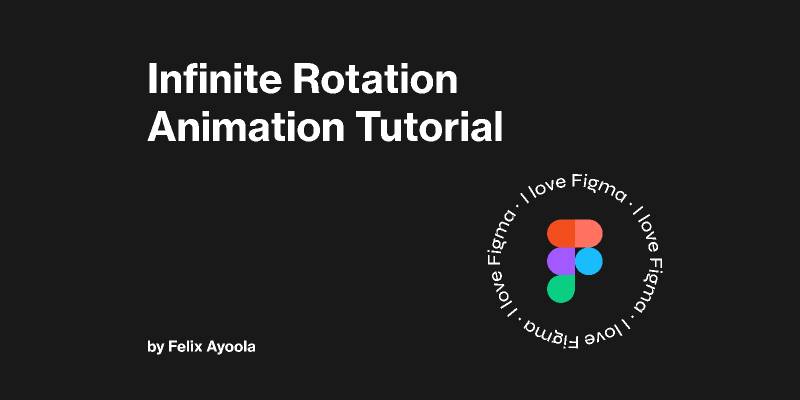 Figma Infinite Rotation Animation