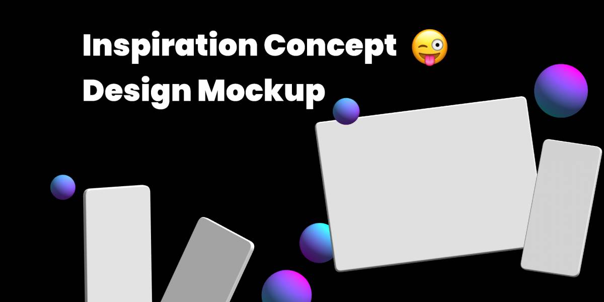 Figma Inspiration Concept Design Mockup