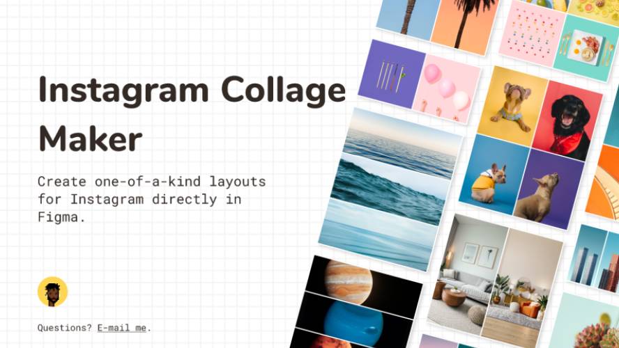 Figma Instagram Collage Maker