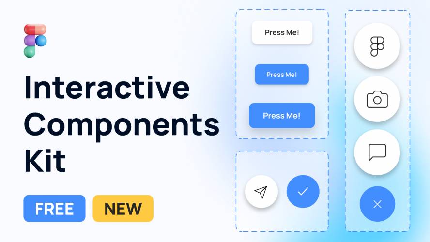 Figma Interactive Components Kit Free Download