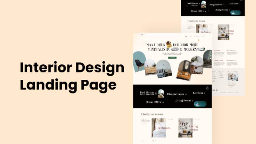 Figma Interior Design Landing Page