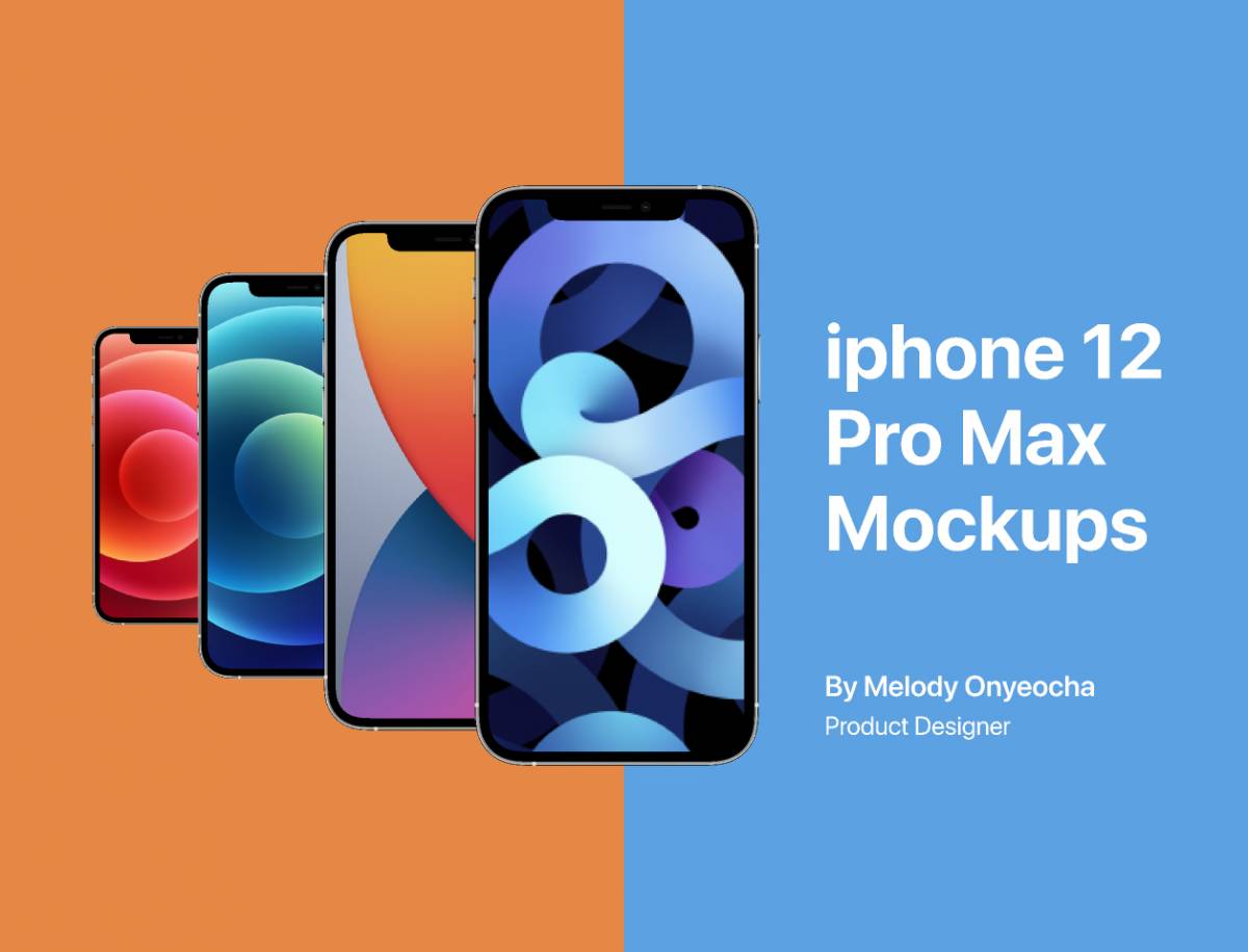 Figma Iphone 12 Pro Max Mockup