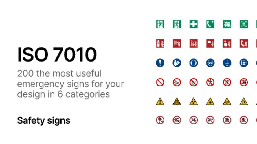 Figma ISO 7010 Icons