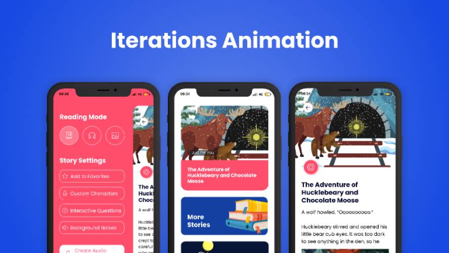 Figma Iterations Animation Template