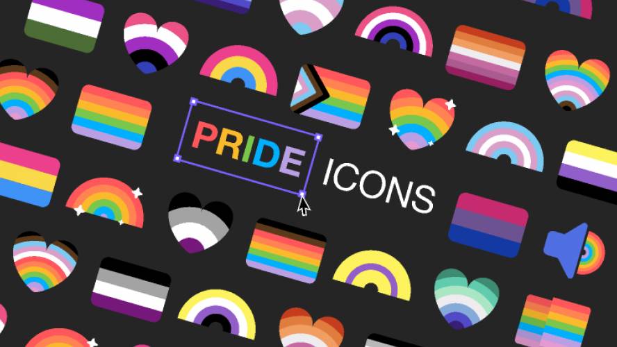 Figma LGBT+ Pride Icons