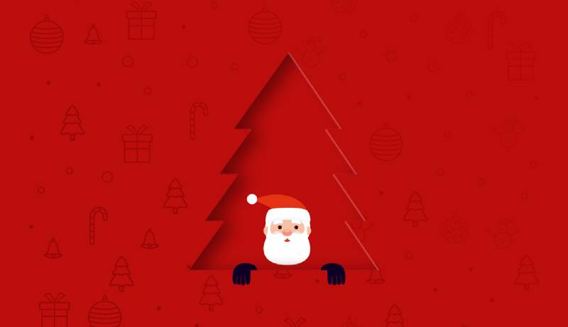 Figma Merry Christmas Illustration Template