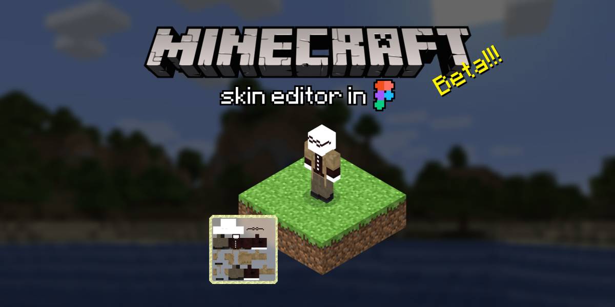Figma Minecraft Skin Editor