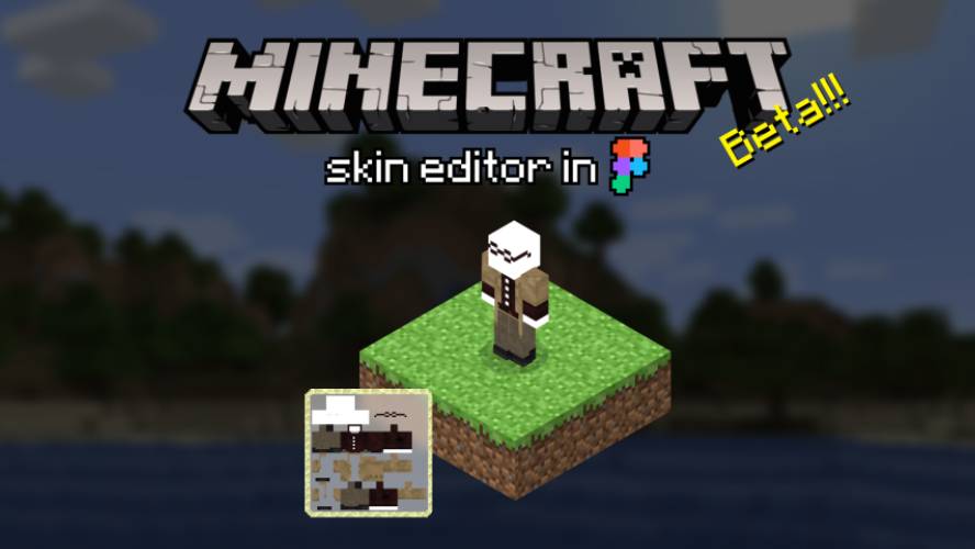 Figma Minecraft Skin Editor