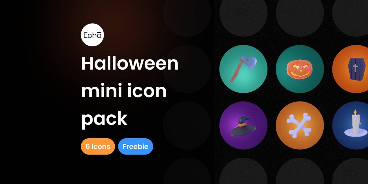 Figma Mini Halloween icon pack