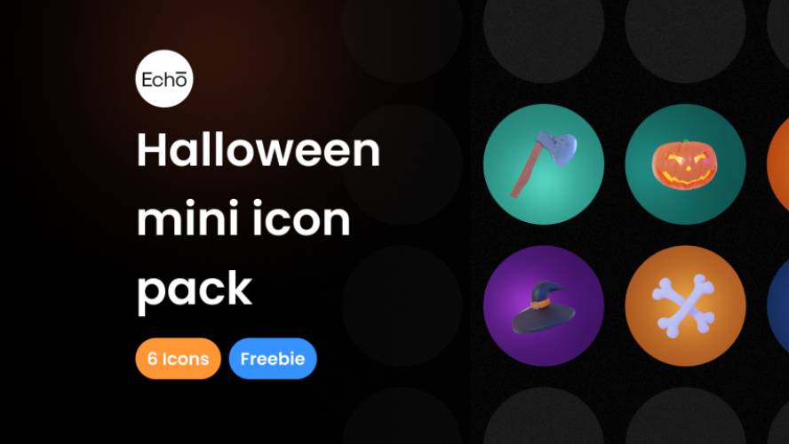 Figma Mini Halloween icon pack