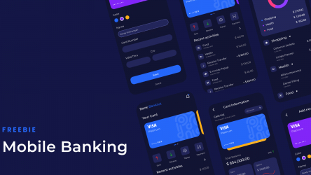 Figma Mobile Banking Free Template