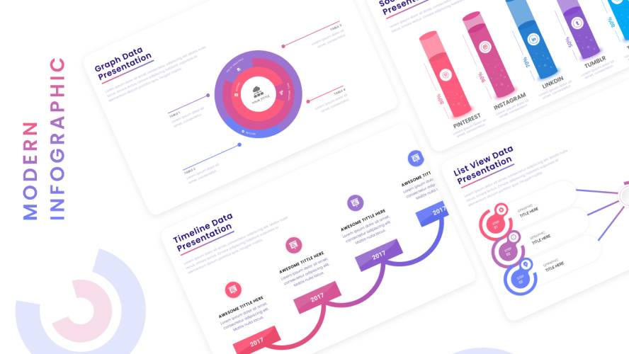 Figma Modern Infographic Template