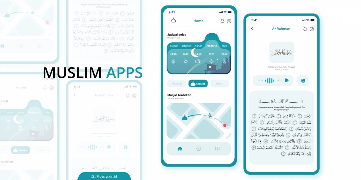 Figma Muslim Apps Template