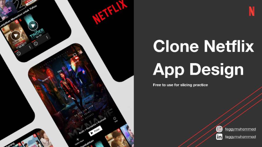Figma Netflix Clone February 2022