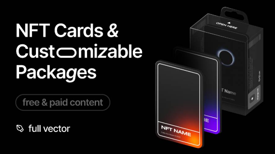 Figma NFT Cards and Customizable Packages