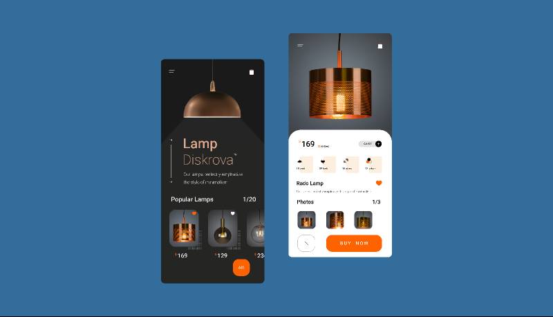 Figma Online store design | UI4Free