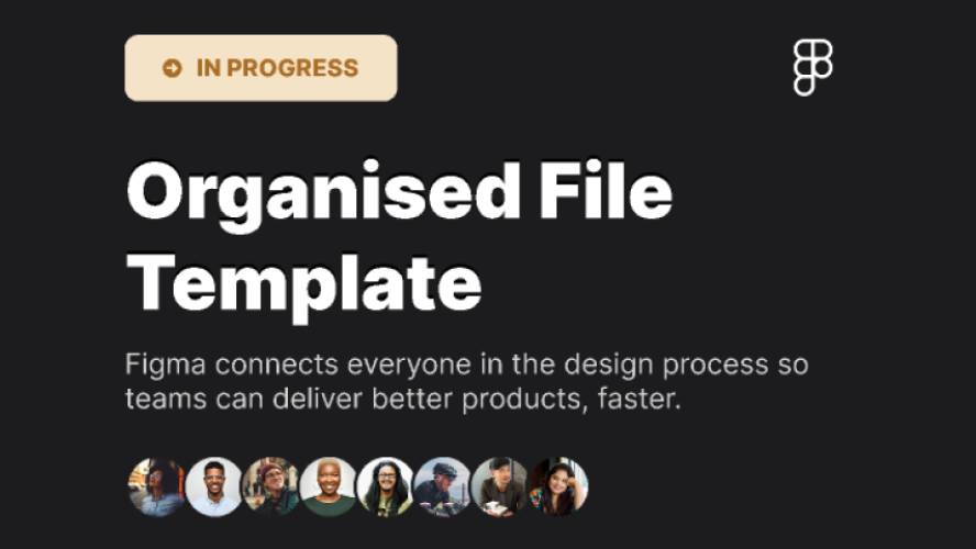 Figma Organised File Template for Team