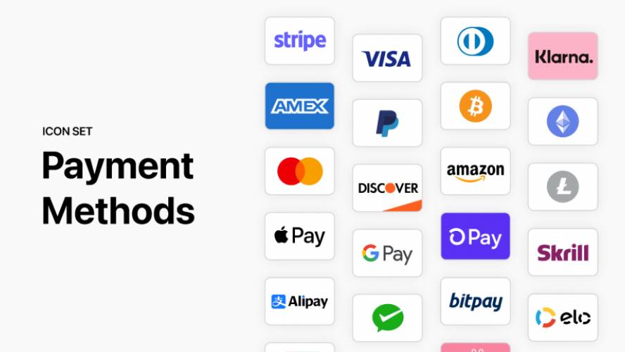 Figma Payment Methods Icon Set