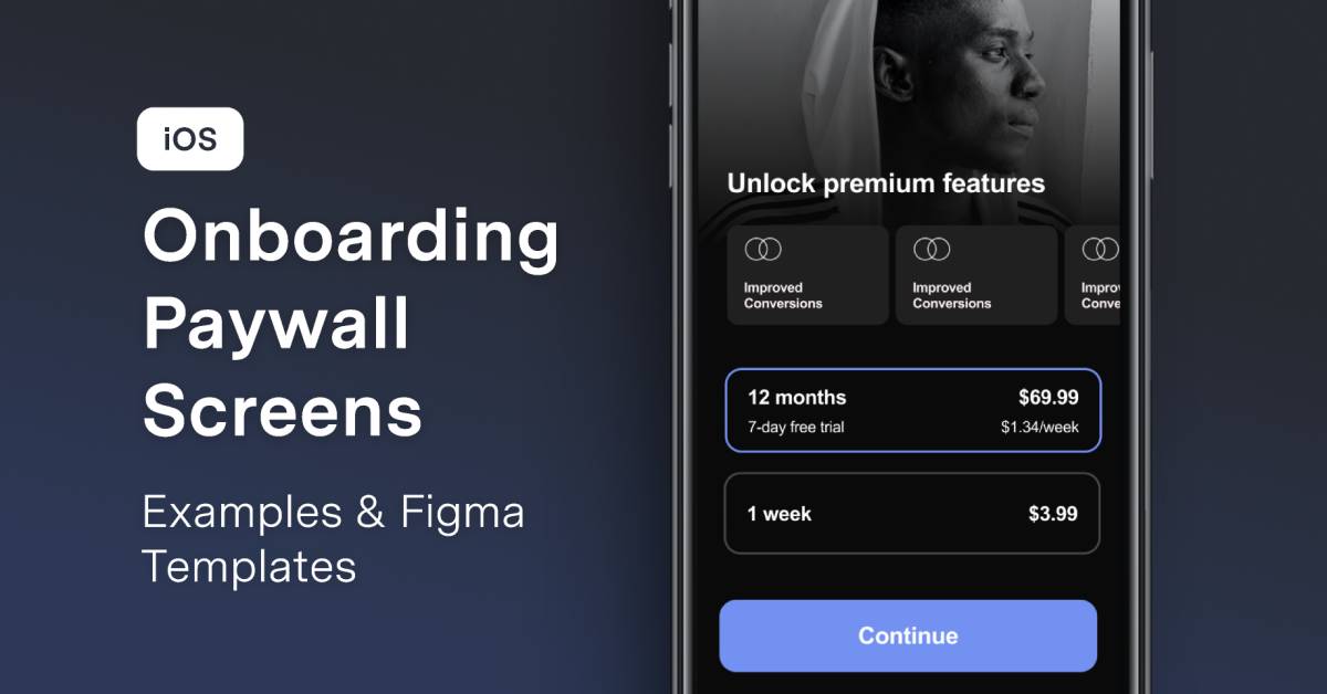 Figma Paywall Screen Templates | UI4Free