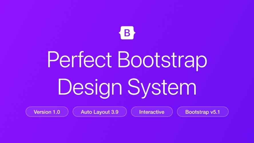Figma Perfect Bootstrap Design System