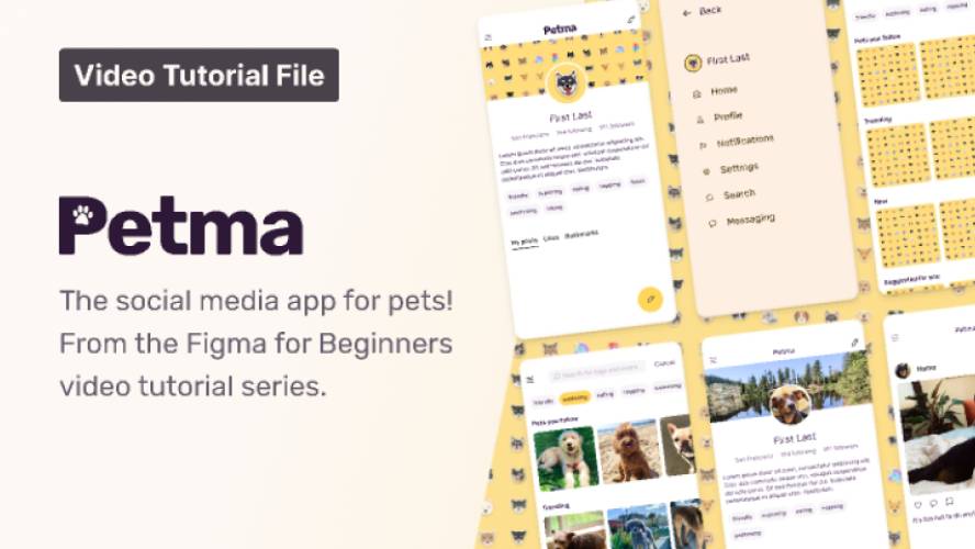 Figma Petma Mobile Pet App