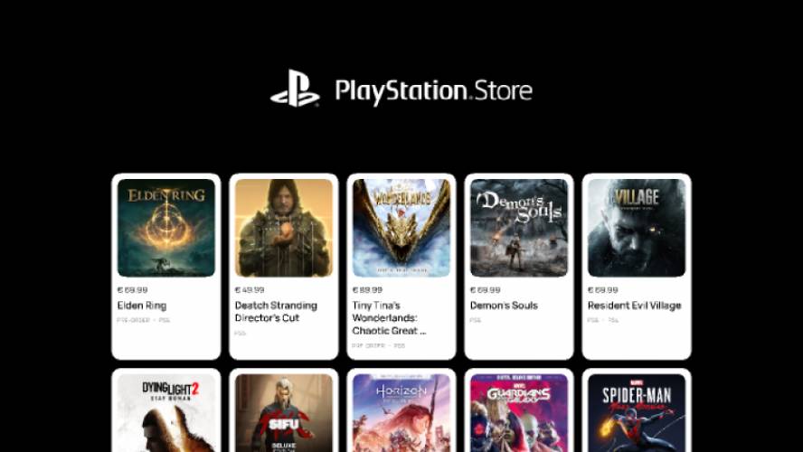 Figma Playstation Store Template