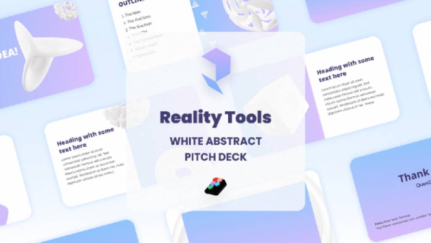 Figma Dark Presentation Template Ui4free