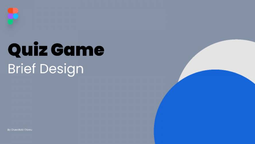 Figma Quiz Game Design System