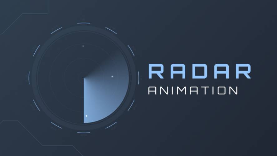 Figma Radar Animation Template