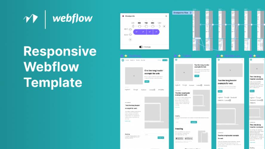 Figma Responsive Webflow Template