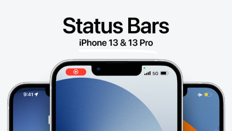 Figma Status Bar iPhone 13 13 Pro