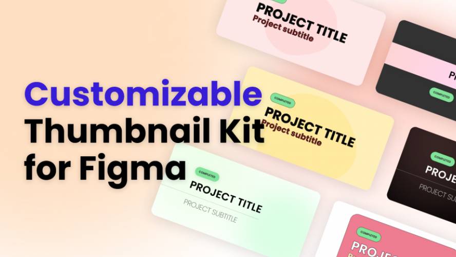 Figma Thumbnail Templates for Figma Collection