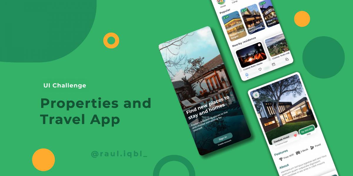 Download Figma Travel App Design Template