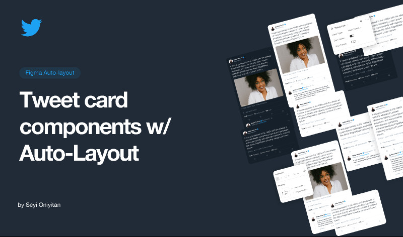 Figma Twitter Card Components