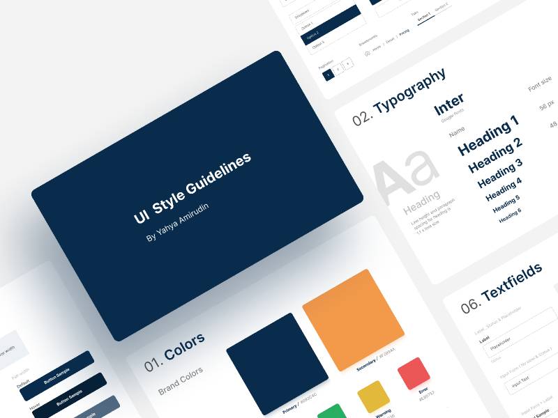 Style Guide for Mobile App design