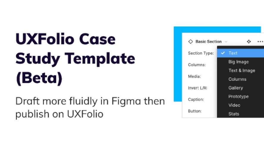Figma UXFolio Case Study Template