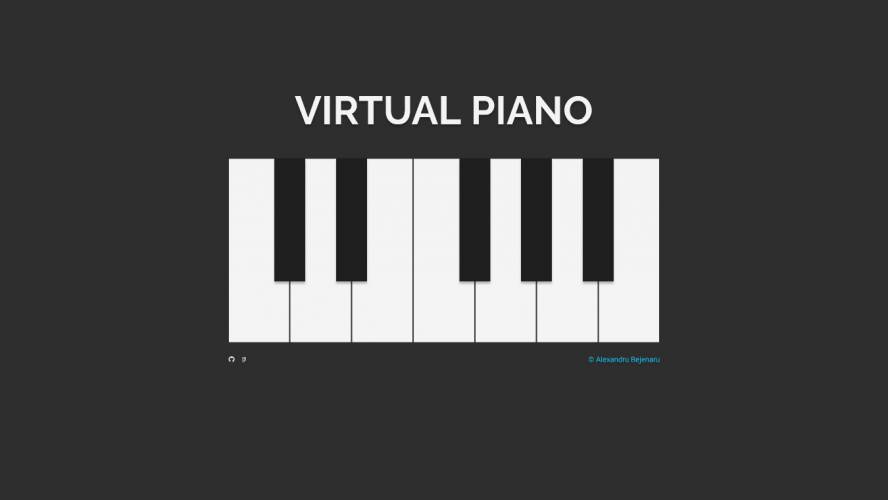 Figma Virtual Piano Template