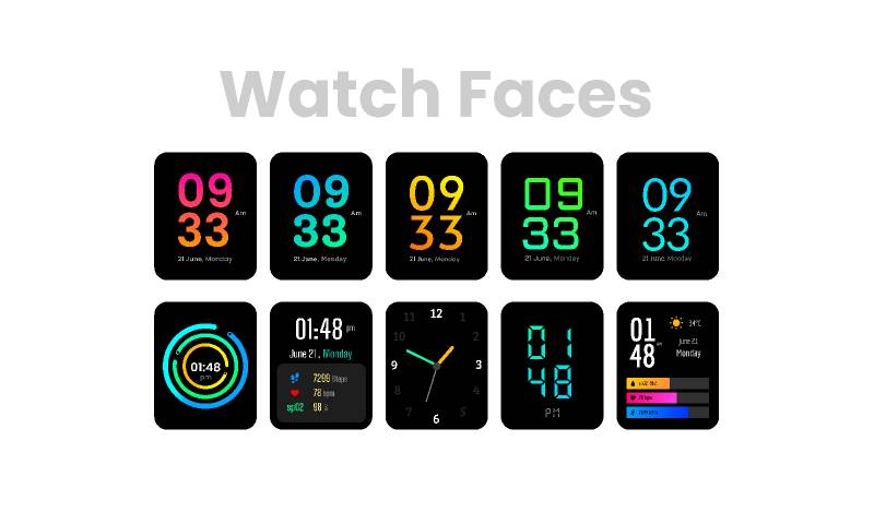 Figma Watch Faces Template Free Download | UI4Free