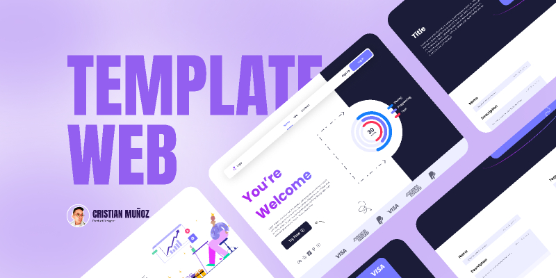 Figma Web Template Number One