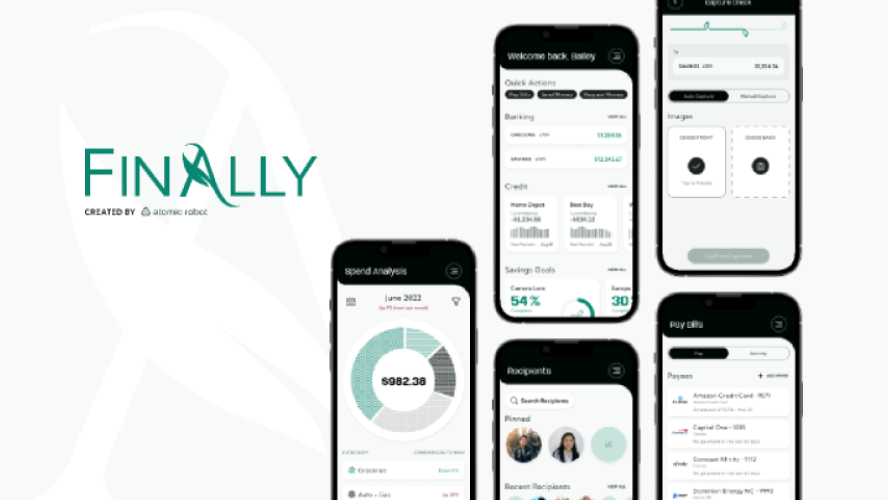 FinAlly UI Kit Figma Free Mobile Template