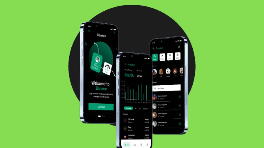 Finance App Ui Kit  Figma Mobile Template