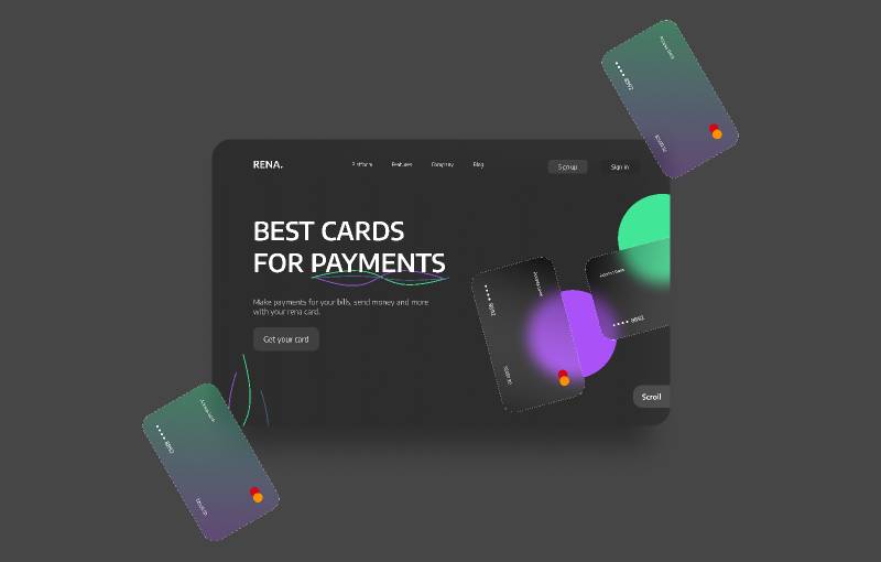 Fintech design figma ui kit | UI4Free
