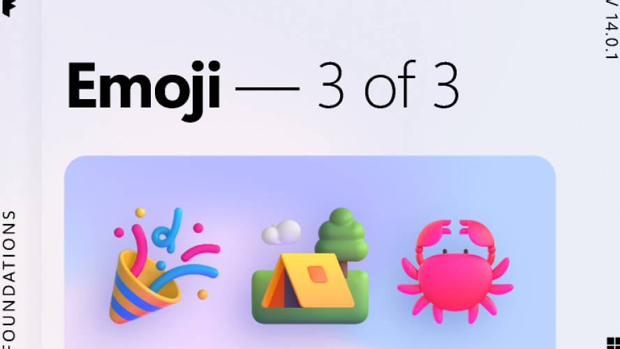 Fluent emoji — 3 Figma Template