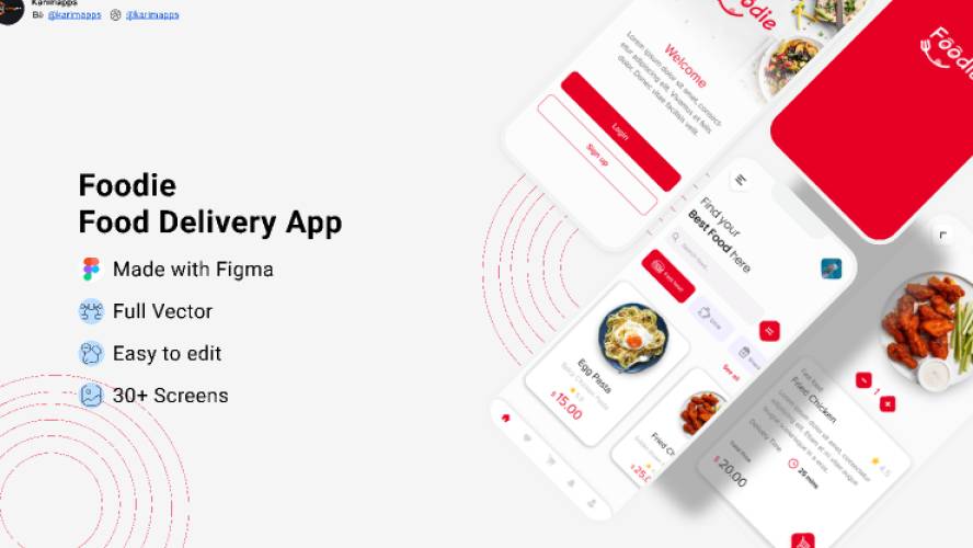 Download E-commerce App Figma Template - Ui4free.com