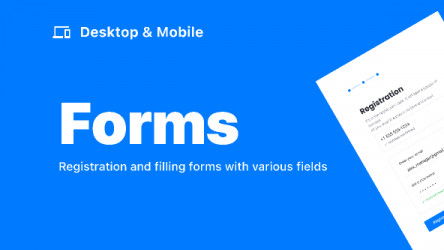 Forms  /  Desktop & Mobile figma