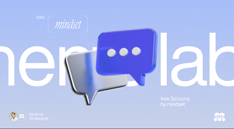 free 3d icons by mindset